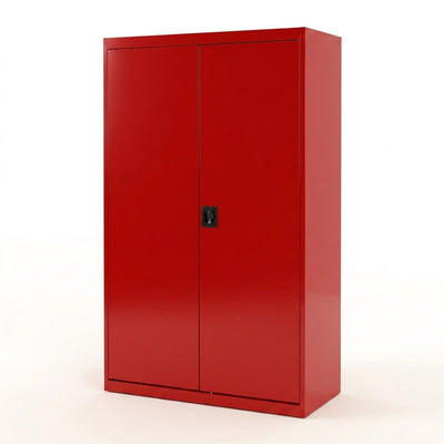 Steel Garage Storage Cabinet Built for Heavy-Duty Organization, 22-Gauge Construction, 5-Shelf Design, 46x72x24 Inches